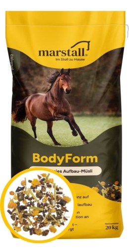 Marstall BodyForm-Musli 20kg - pasza budująca, tucząca dla koni