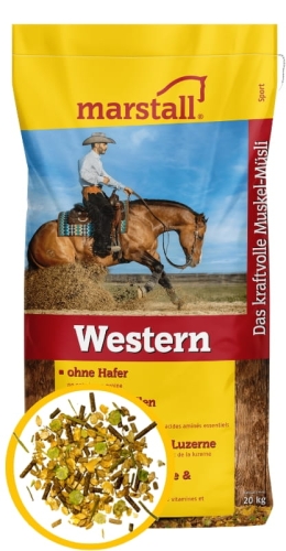 Marstall Western 20kg - musli dla koni westernowych