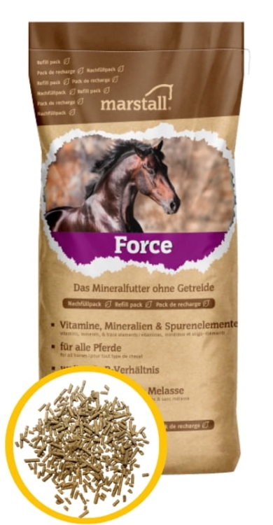 Marstall Force 10 kg WOREK - dodatek witaminowo-mineralny dla koni