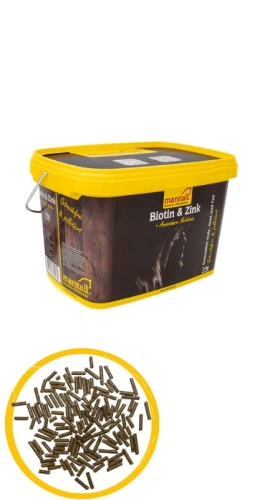 Marstall Biotin & Zink 3kg- Biotyna, cynk organiczny i metionina, suplement na kopyta dla koni