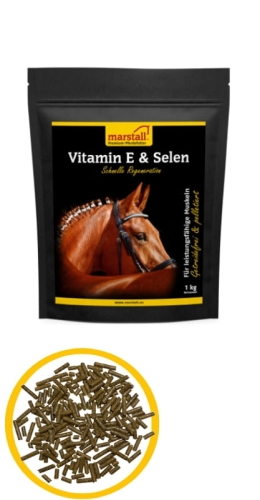 Marstall Vitamin E & Selen 1 kg - witamina E i selen dla koni
