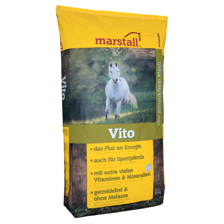 Marstall Vito 20kg - bezzbożowa pasza dla koni
