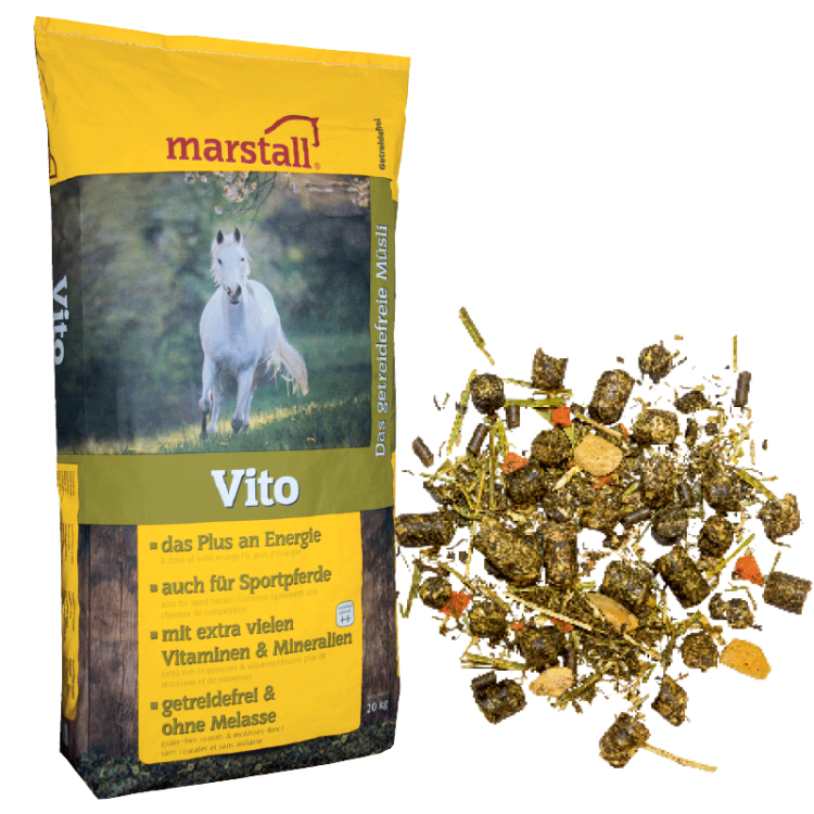 Marstall Vito 20kg - bezzbożowa pasza dla koni