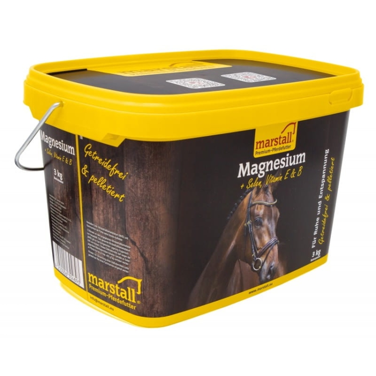 Marstall Magnesium 3 kg - organiczny magnez dla koni, suplement uspokajający